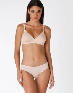 Donna LOVABLE Senza Ferretto|Multipack Reggiseni-Bipack reggiseni senza ferretto Cotton Line in cotone, nudeREF# L1604