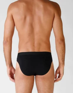 Uomo LOVABLE Multipack|Slip-Bipack slip in cotone elasticizzato, neroREF# L09G3