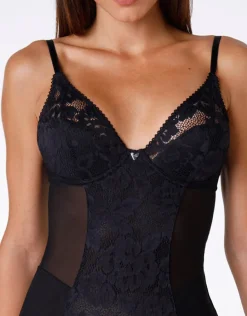 Donna LOVABLE Body E Lingerie-Body Anniversary Lace con ferretto in pizzo riciclato e tulle, REF# L0CCI