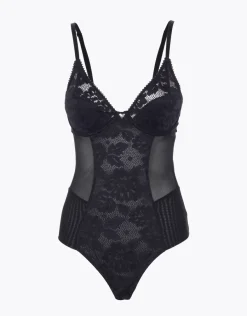 Donna LOVABLE Body E Lingerie-Body Anniversary Lace con ferretto in pizzo riciclato e tulle, REF# L0CCI