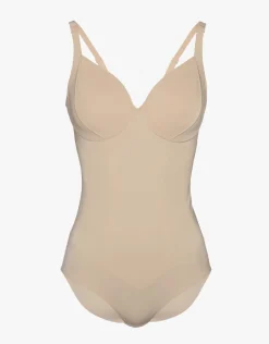 Donna LOVABLE Body E Lingerie-Body in microfibra con ferretto ultimate modelling Medio sostegno, skinREF# L3023