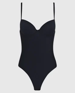 Donna LOVABLE Body E Lingerie|Guaine-Body modellante con ferretto imbottito perizoma Smooth Shaping in microfibra, REF# L0E03