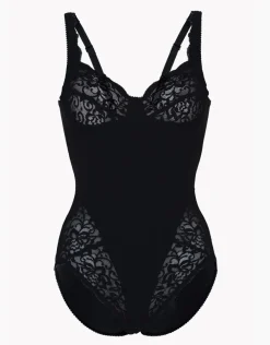 Donna LOVABLE Body E Lingerie-Body senza ferretto lov’ring pizzo Media contenitività, REF# L3990