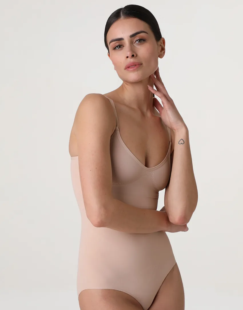 Donna LOVABLE Body E Lingerie|Guaine-Body Senza Ferretto modellante Silhouette Shaping in microfibra, REF# LLEJX