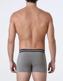 Uomo LOVABLE Boxer-Boxer Comfort 360 Stretch Cotton, grigio scuroREF# L077I