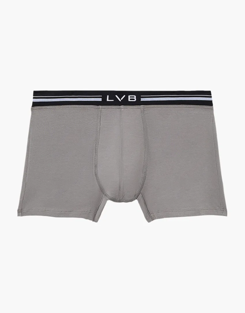 Uomo LOVABLE Boxer-Boxer Comfort 360 Stretch Cotton, grigio scuroREF# L077I