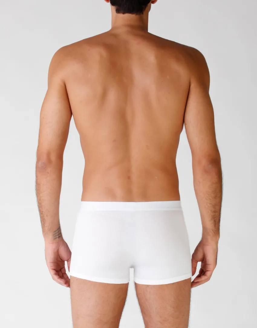 Uomo LOVABLE Multipack|Boxer-Boxer in cotone elasticizzato, confezione x4 biancoREF# L09G4