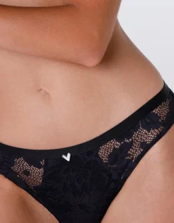 Donna LOVABLE Brasiliani-Brasiliano Anniversary Lace in pizzo riciclato e tulle, REF# L0CCH
