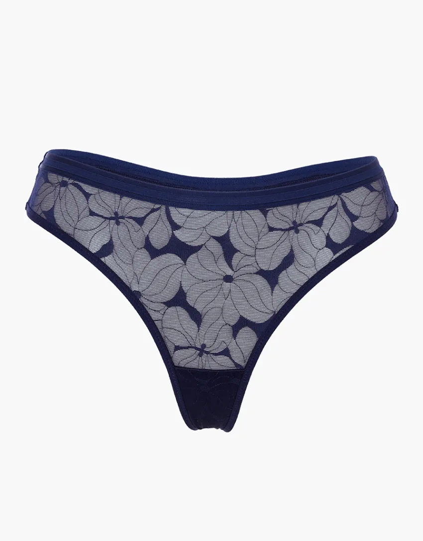 Donna LOVABLE Brasiliani-Brasiliano Bloom Lace in pizzo, REF# L0EH0