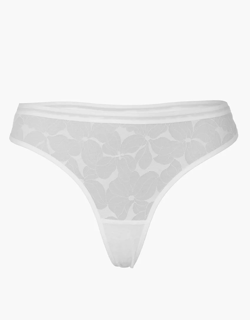 Donna LOVABLE Brasiliani-Brasiliano Bloom Lace in pizzo, REF# L0EH0