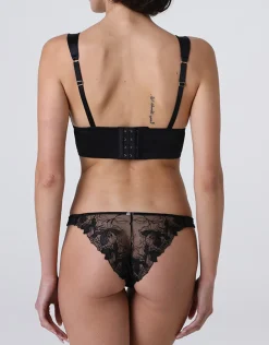Donna LOVABLE Brasiliani-Brasiliano L'Elegance in pizzo e microfibra, REF# L0EHF