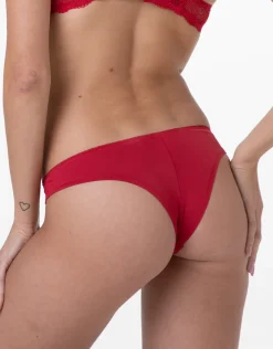 Donna LOVABLE Brasiliani-Brasiliano Pretty Lace in pizzo e microfibra, REF# L0DJY
