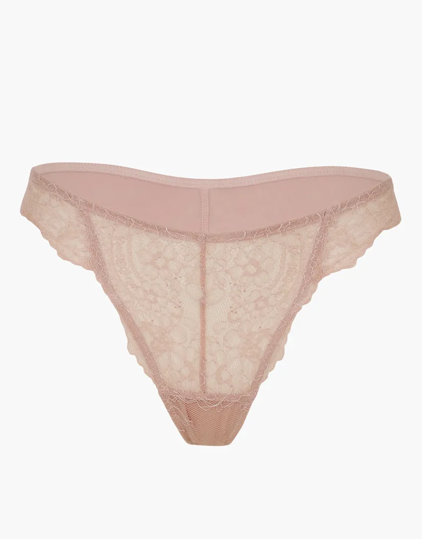 Donna LOVABLE Brasiliani-Brasiliano Royal Lace in pizzo, REF# L0EOF