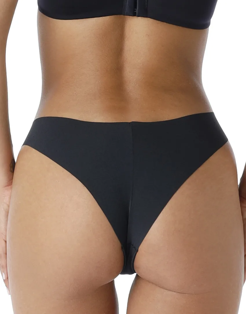 Donna LOVABLE Brasiliani-Brasiliano sgambato senza cuciture Free Cut Panties in microfibra, REF# L0DPV