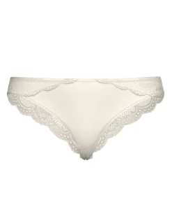 Donna LOVABLE Brasiliani-Brasiliano Trendy Lurex in microfibra e pizzo, REF# L0DJS
