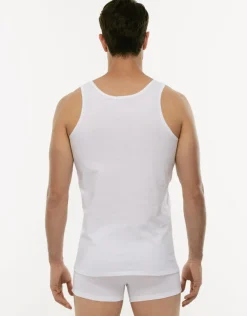 Uomo LOVABLE Canotte E Smanicati-Canotta 100% Pure Cotton in cotoneREF# 05XQ