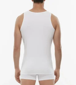 Uomo LOVABLE Canotte E Smanicati-Canotta Cotton Stretch in cotone elasticizzato, REF# L05XV