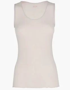 Donna LOVABLE Top E Smanicati|Maglie-Canotta liscia Donna Light & Warm Modal misto Cashmere, REF# L0DV8
