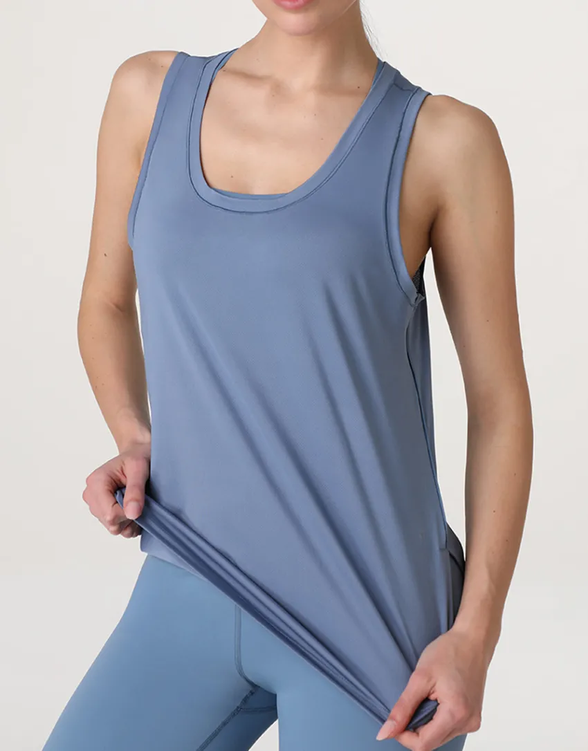 Donna LOVABLE Sport|Top E Smanicati-Canotta Sportiva Active Comfort Traspirante, vereREF# LLDV1