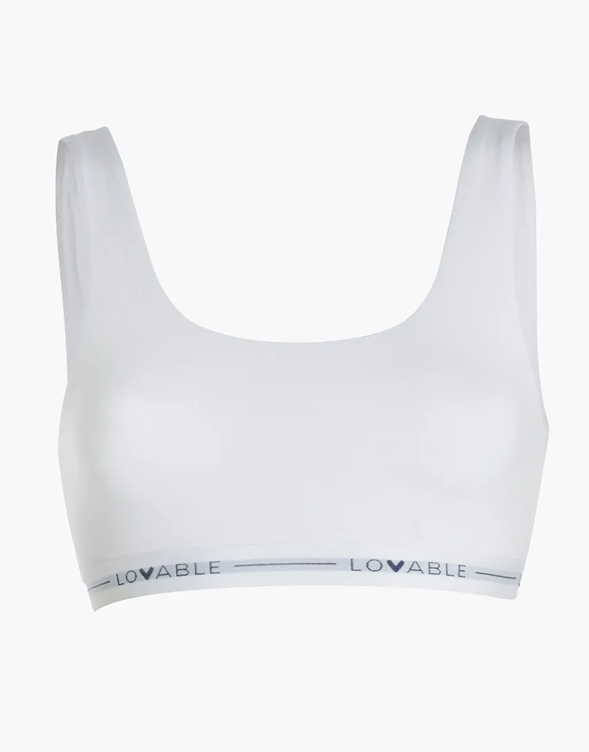 Donna LOVABLE Bralette / Brassiere|Senza Ferretto-Crop Top My in cotone modal, REF# L0DCU