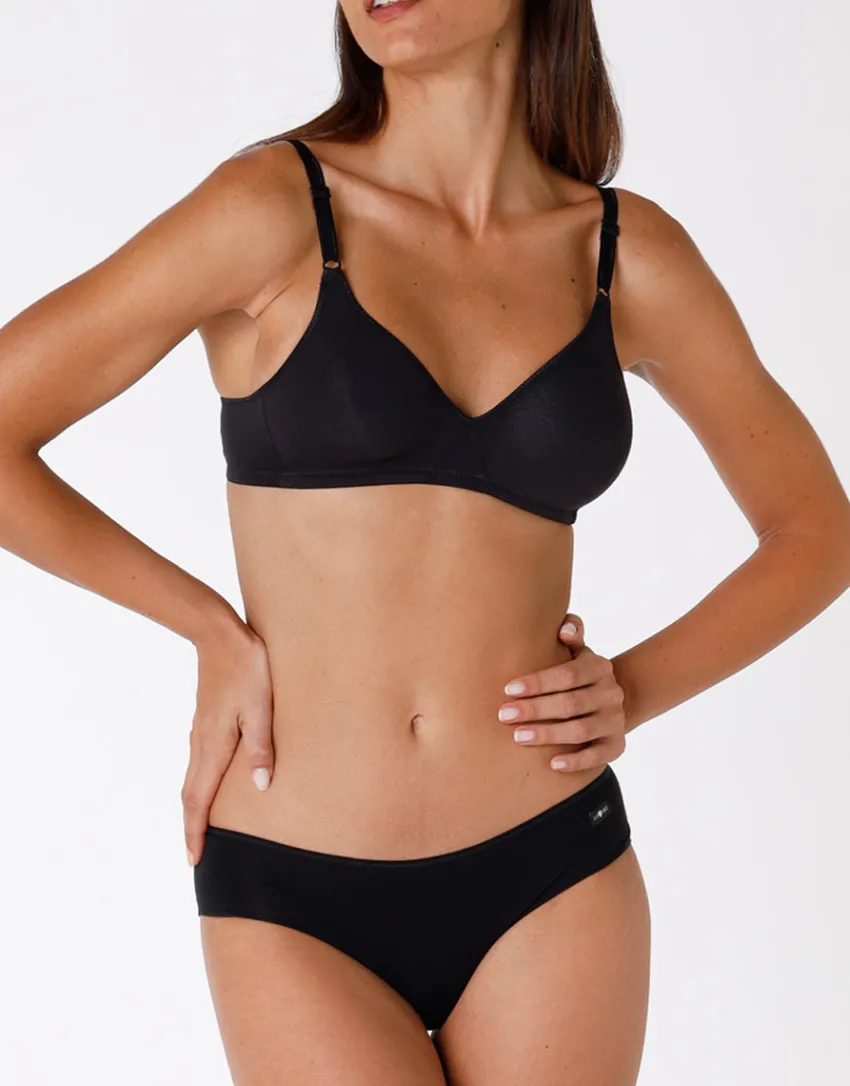 Donna LOVABLE Culotte-Culotte brasiliano Invisible Cotton in cotoneREF# 0137