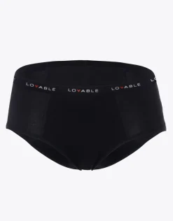 Donna LOVABLE Slip Da Ciclo Lavabili|Culotte-Culotte da ciclo lavabile flusso abbondante in cotone biologico certificato, REF# L0AYB