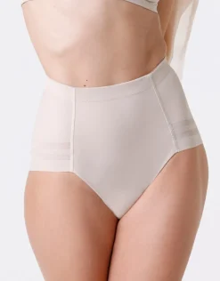 Donna LOVABLE Guaine-Guaina contenitiva Shaping New Fit in microfibra doppiata e tulle, skinREF# L0CVP