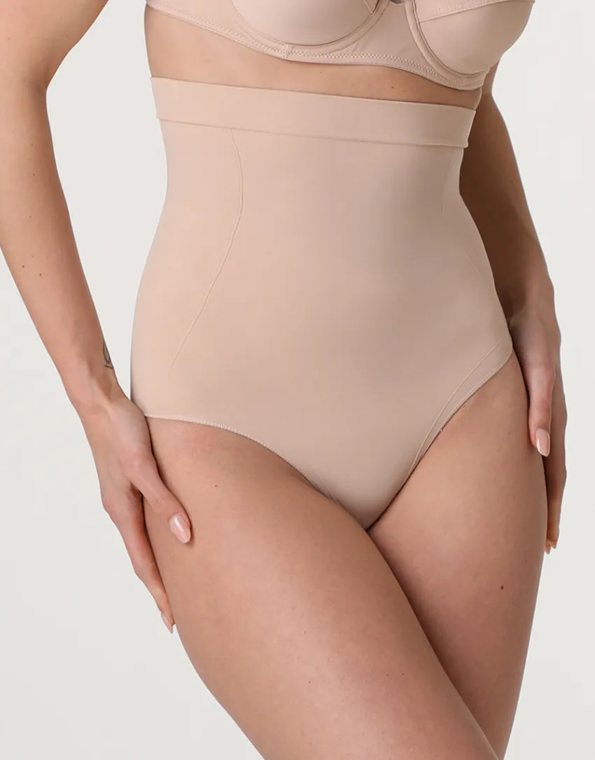 Donna LOVABLE Guaine-Guaina Slip Vita Alta modellante Silhouette Shaping in microfibra, REF# LLEJW