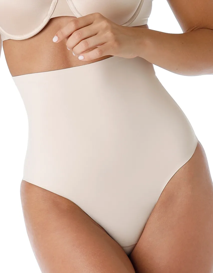 Donna LOVABLE Guaine-Guaina Slip Vita Alta modellante Smooth Shaping in microfibra, skinREF# L0E01