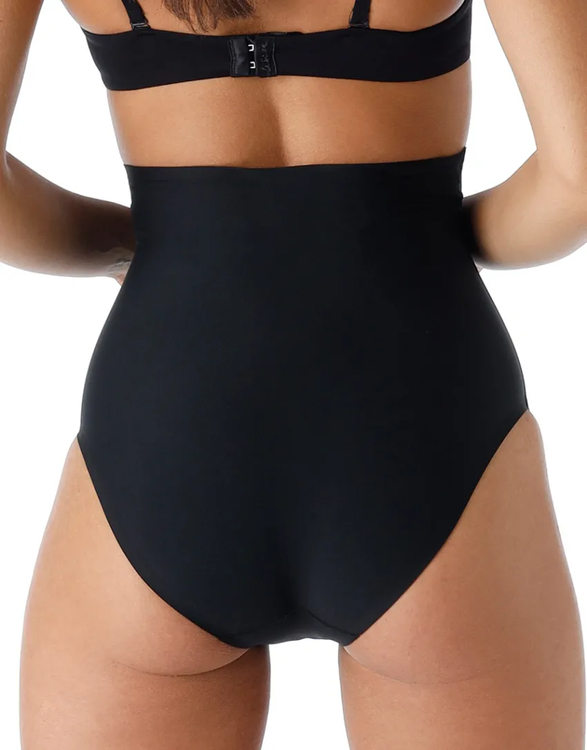 Donna LOVABLE Guaine-Guaina Slip Vita Alta modellante Smooth Shaping in microfibra, REF# L0E01