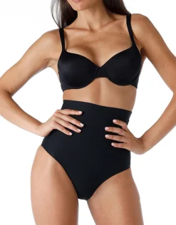 Donna LOVABLE Guaine-Guaina Slip Vita Alta modellante Smooth Shaping in microfibra, REF# L0E01