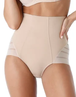 Donna LOVABLE Guaine-Guaina Vita Alta Fancy Shaping in microfibra modellante e tulle, REF# L00IV