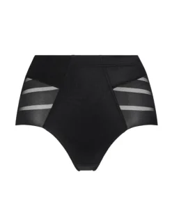 Donna LOVABLE Guaine-Guaina Vita Media Fancy Shaping in microfibra modellante e tulle, REF# L00IT