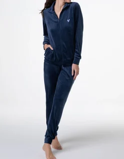 Donna LOVABLE Pigiami Donna|Homewear-Homewear Aperto in Ciniglia, REF# L0E9E