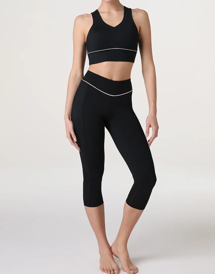 Donna LOVABLE Leggings E Joggers|Sport-Leggings Sportivi 7/8 Active Comfort, REF# LLDS3