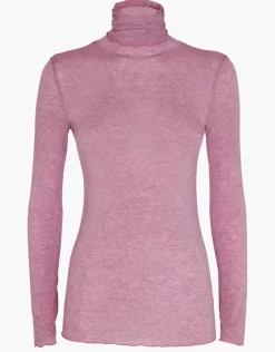 Donna LOVABLE Maglie-Maglia a collo alto e manica lunga in modal e cashmere, REF# L0DVD