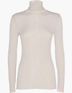 Donna LOVABLE Maglie-Maglia a collo alto e manica lunga in modal e cashmere, REF# L0DVD