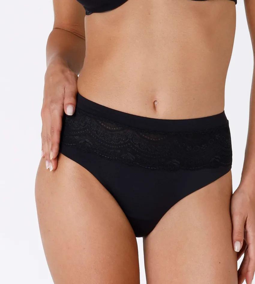 Donna LOVABLE Slip-Maxi slip Celebrity Minimizer, in pizzo e microfibra, REF# L0AMW
