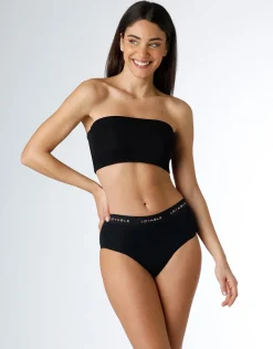 Donna LOVABLE Slip Da Ciclo Lavabili|Slip-NUOVO Slip alto da ciclo lavabile in cotone biologico certificato, colore , per flusso abbondanteREF# L0DPN