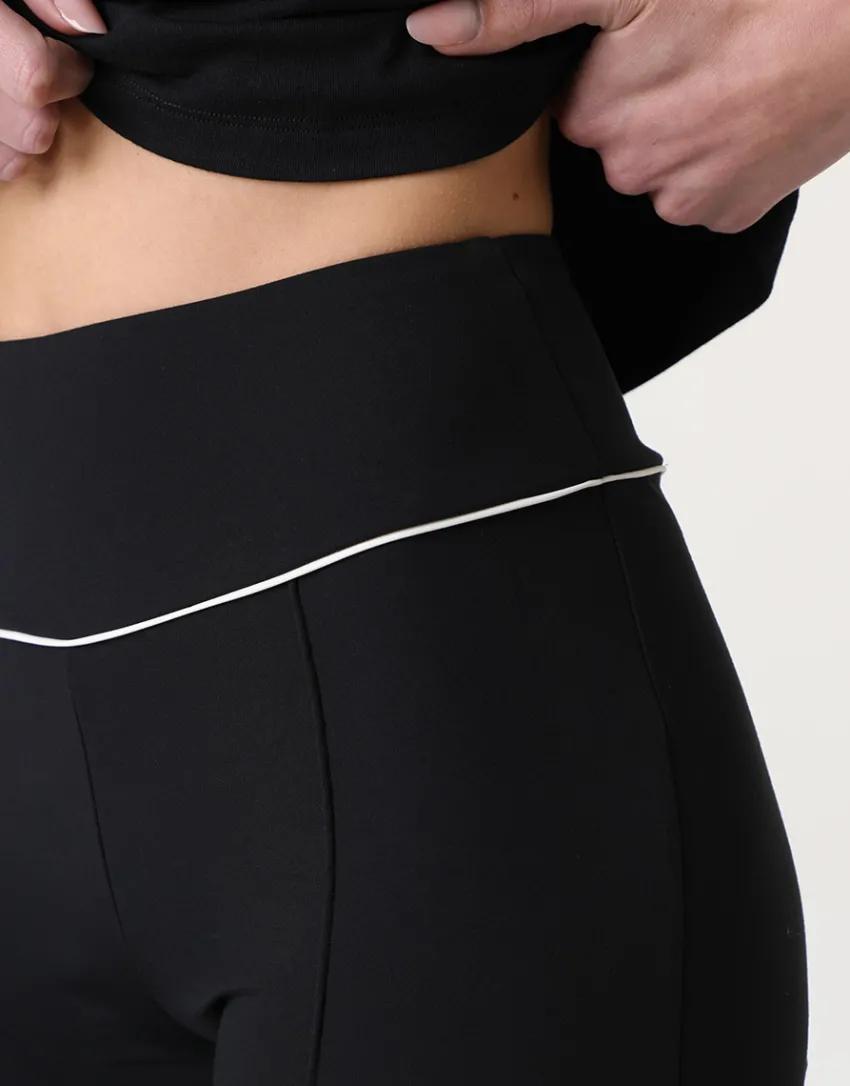 Donna LOVABLE Leggings E Joggers|Sport-Pantaloni a zampa Active Comfort, REF# LLDSB