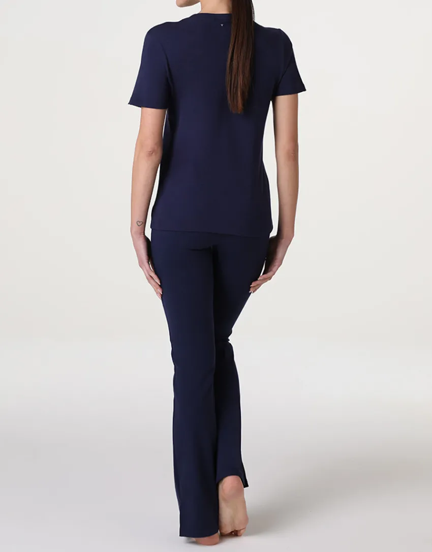 Donna LOVABLE Sport|Leggings E Joggers-Pantaloni a zampa Active Comfort, REF# LLDSB
