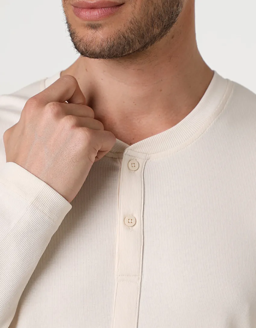 Uomo LOVABLE Pigiami-Pigiama Lungo Collo Serafino in Jersey Rib e Interlock, REF# LLELS