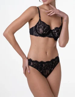 Donna LOVABLE Balconcino|Con Ferretto-Reggiseno balconcino con ferretto Le Studio in pizzo, REF# L0EE5