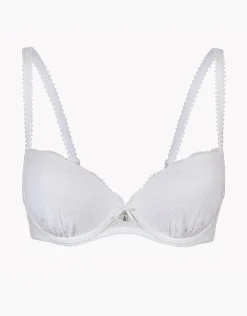 Donna LOVABLE Coppa D|Coppa C-Reggiseno balconcino con ferretto e imbottitura Celebrity, , in pizzo elasticoREF# 04HX