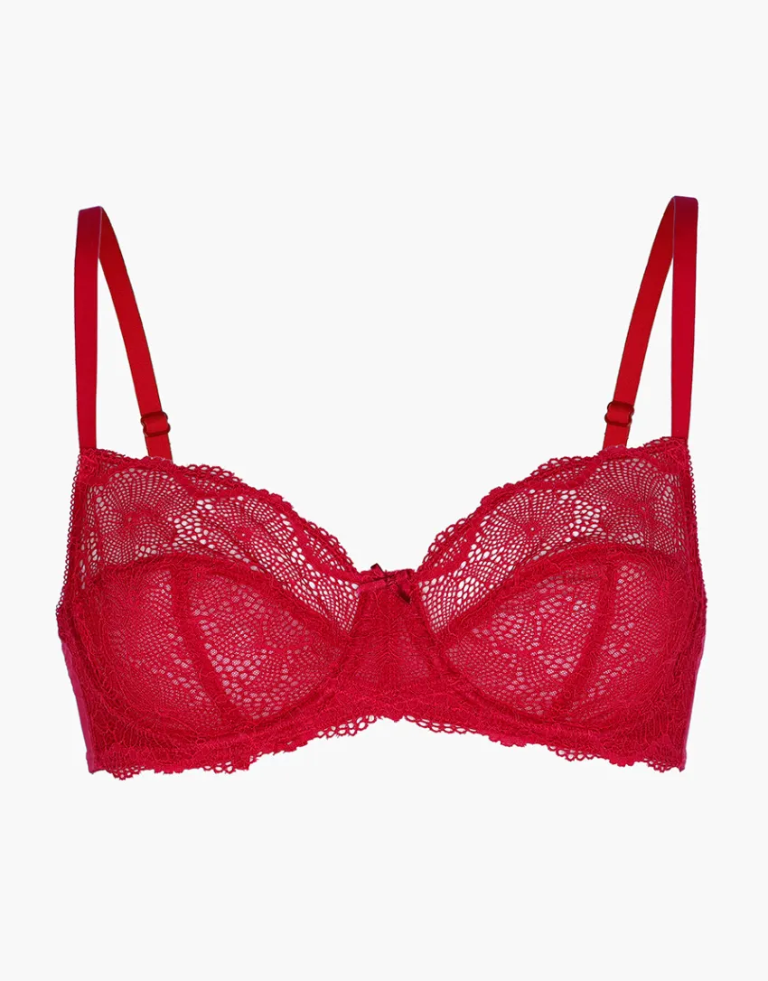 Donna LOVABLE Balconcino|Con Ferretto-Reggiseno Balconette con Ferretto Pretty Lace in pizzo, REF# L0DJV