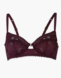 Donna LOVABLE Con Ferretto-Reggiseno con Ferretto Art Flower Lace in pizzo, REF# L0EGN