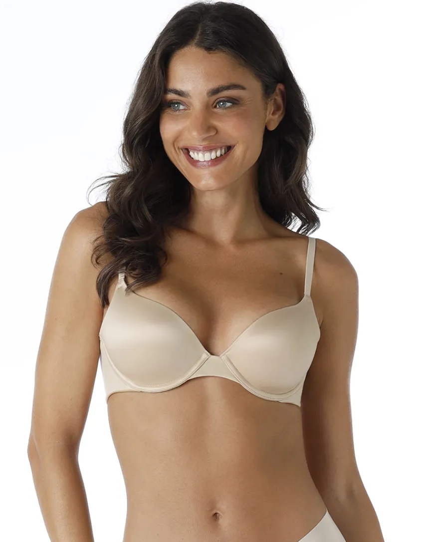 Donna LOVABLE Coppa F|Coppa E-Reggiseno con ferretto imbottito Smooth Comfort in microfibra lucida, skinREF# L0DZL