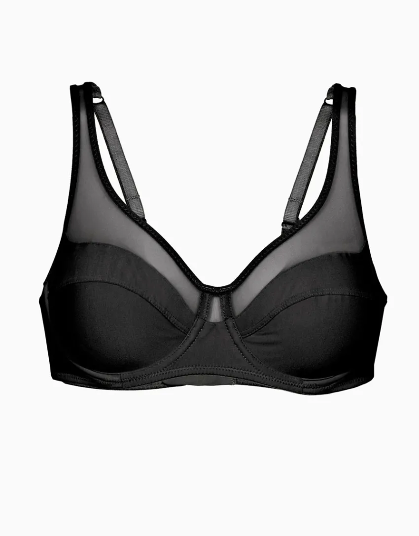 Donna LOVABLE Coppa F|Coppa E-Reggiseno con ferretto Modern Shaping in microfibra, REF# L4262