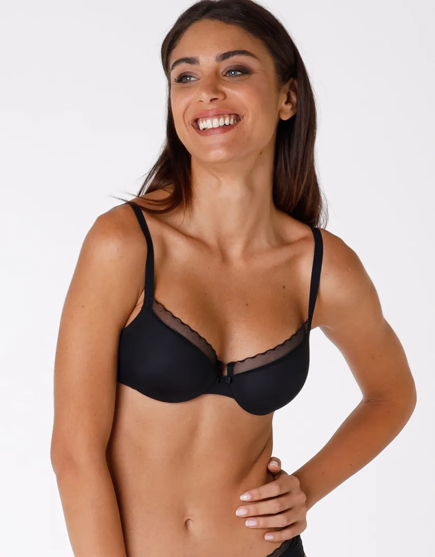 Donna LOVABLE Coppa D|Coppa C-Reggiseno con ferretto My Daily Comfort in microfibra, REF# 027M