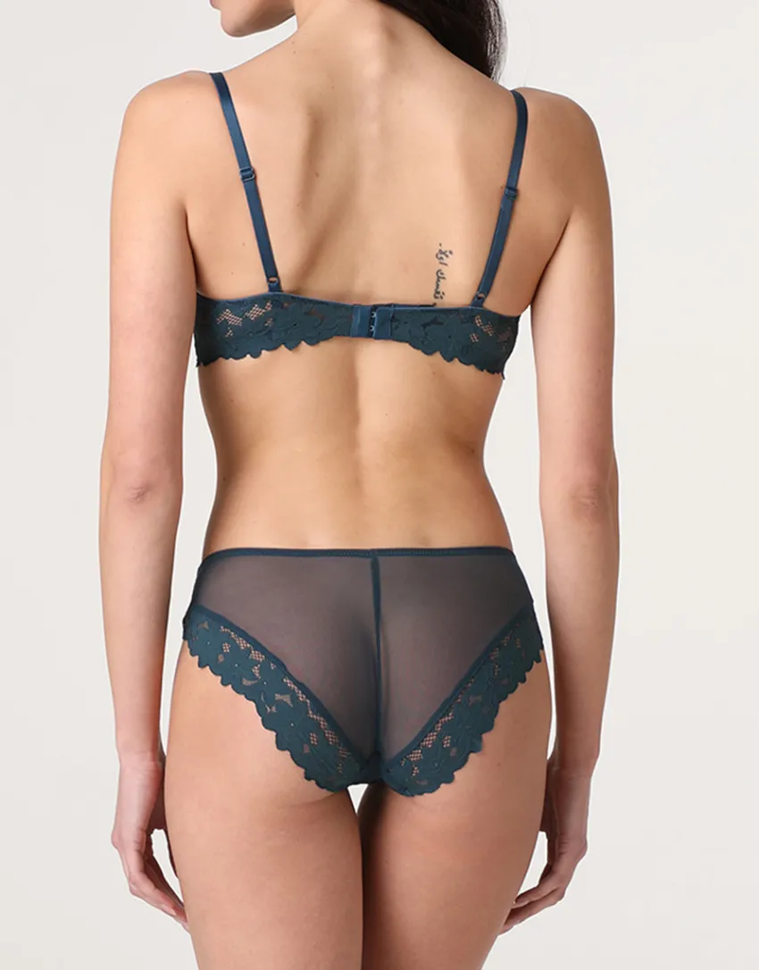 Donna LOVABLE Con Ferretto-Reggiseno con Ferretto Ribbon Lace in pizzo, REF# L0ENY